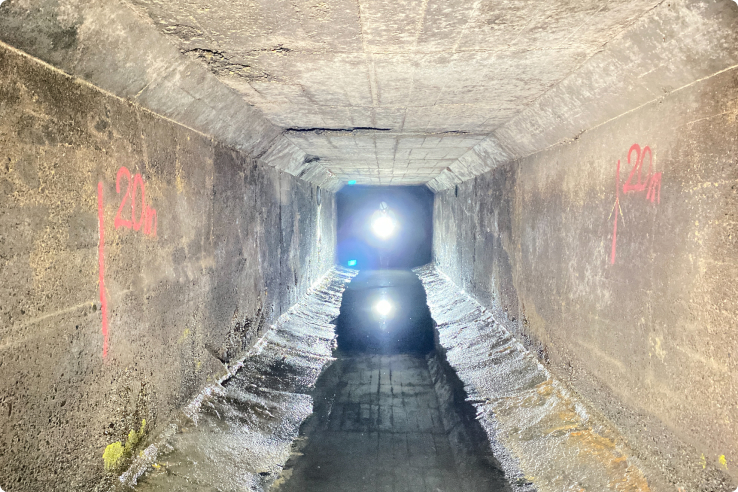 クリアフロー工法 施工前