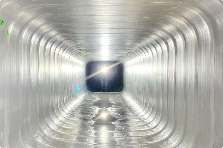 クリアフロー工法 完成